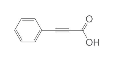 Acide phénylacétylènecarboxylique, min 98 %, pour la synthèse, 25 g, emballage plastique.