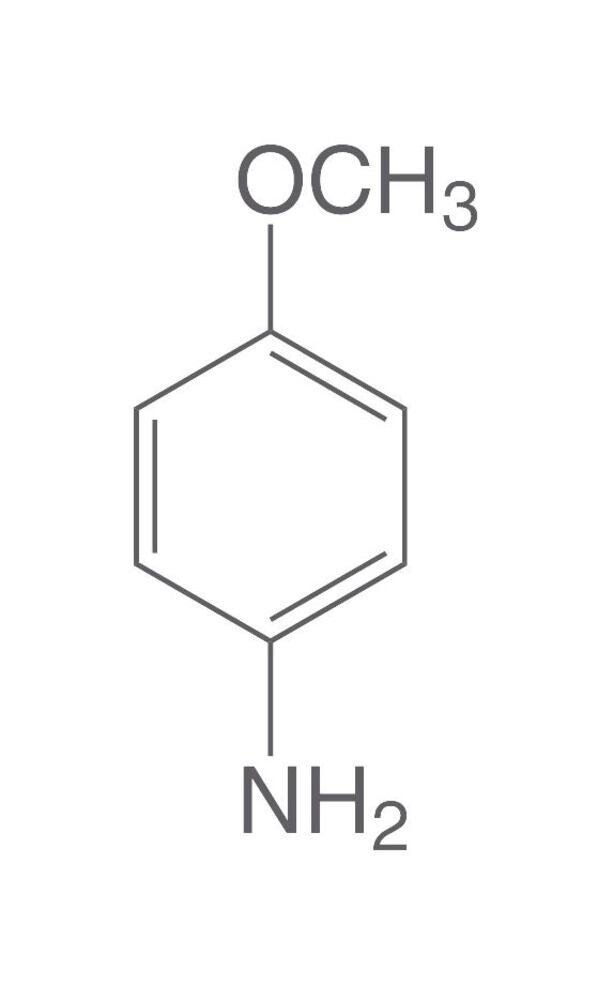 p-Anisidine , >=98 %, for synthesis, 2.5 kg, plastic packaging.
