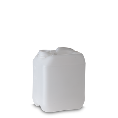 5 litre plastic canister HDPE natural RD 51 rectangular