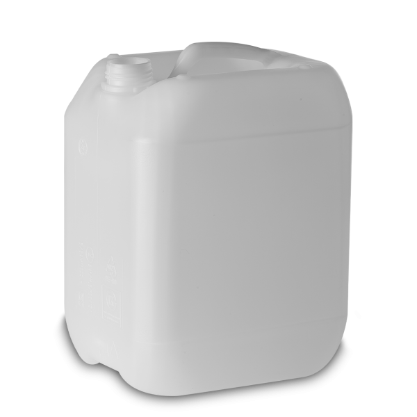 10 litre plastic canister HDPE natural RD 45 rectangular