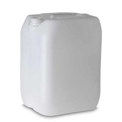 Tanica in plastica da 30 litri HDPE naturale RD 61 rettangolare - peso 1250g