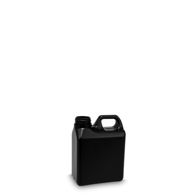 1 litre canister bottle - black - RD 40 thread