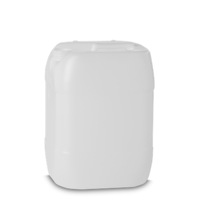 20 litre plastic canister - HDPE - natural - weight RD 61 - UN X approval