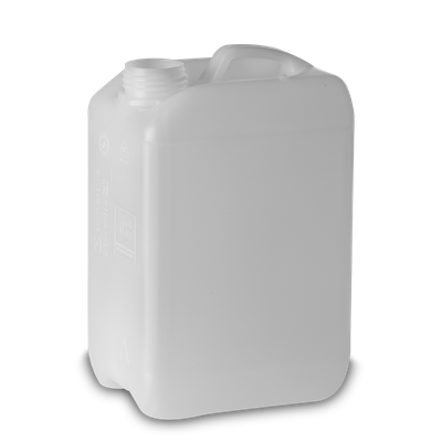 Bidón plástico 3 litros HDPE natural RD 45 rectangular