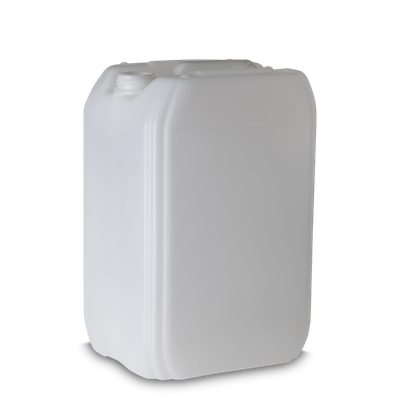 25 Liter Kunststoffkanister HDPE natur RD 61 rechteckig - Gewicht 850g