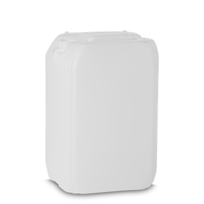 25 Liter Kunststoffkanister HDPE natur RD 61 rechteckig - Gewicht 1000g
