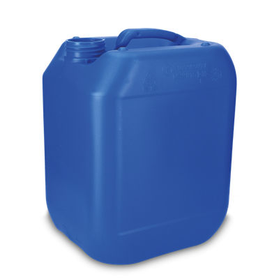 10 litre plastic canister HDPE blue RD 51 rectangular