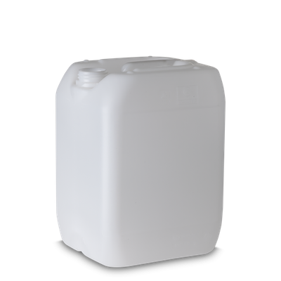 20 litre plastic canister - HDPE - natural - weight RD 61 - UN Y approval