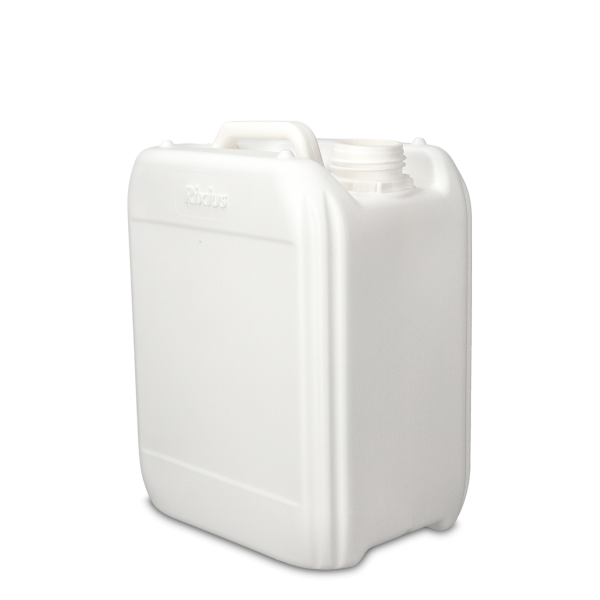 5 litre plastic canister PIR white RD 45 square
