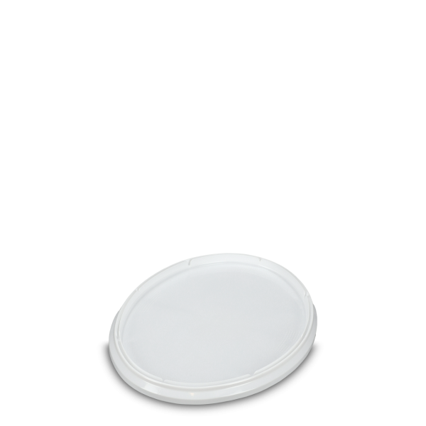 Lid for 5.5 litre bucket - PP - white - oval