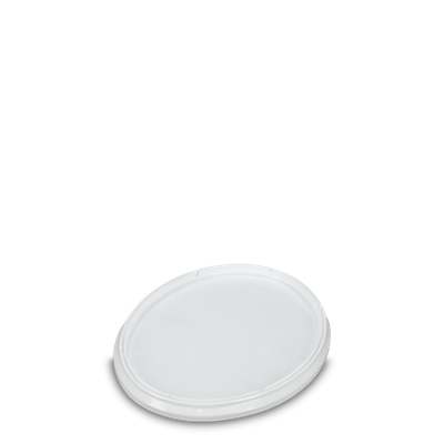 Lid for 5.5 litre bucket - PP - white - oval