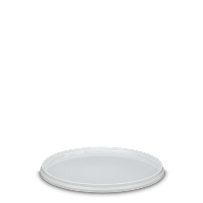 Lid for 3 litre bucket - PP - white - round
