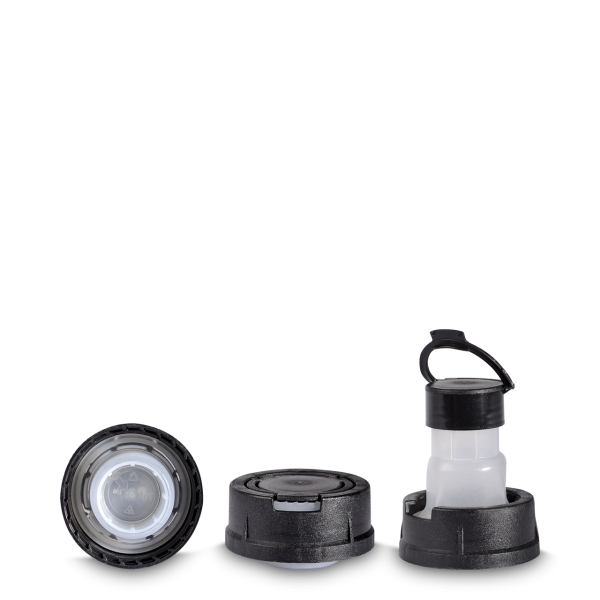 Tamper-evident closure spout - black - OV 50