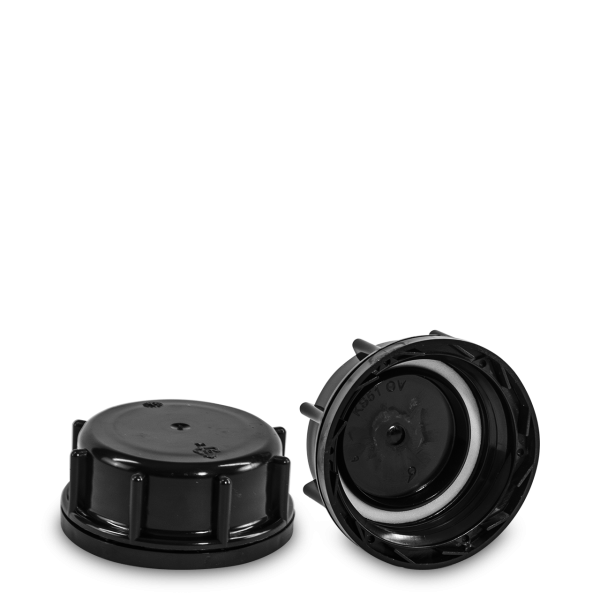Canister cap - black - RD 61 thread - UN