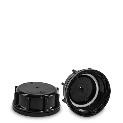 Canister cap - black - RD 61 thread - UN