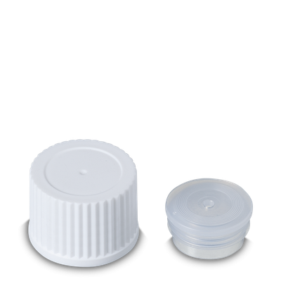 Bouchon à vis avec insert d&#39;injection LDPE naturel RD 25