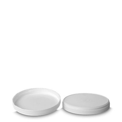 Screw lid for cans PP white RD 100