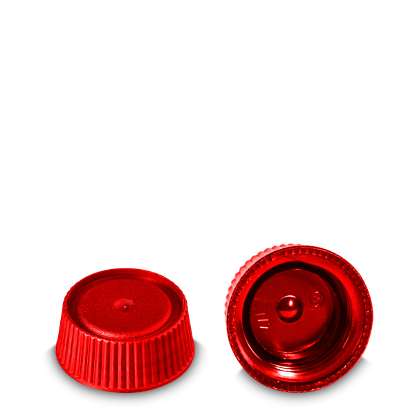 Screw cap PP red RD 28