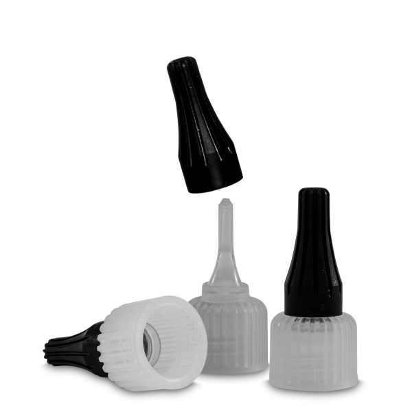 Bouchon pulvérisateur - noir - PEHD - RD 18