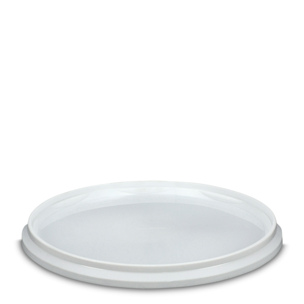 Lid for 2 &amp; 2.5 liter bucket - PP - white - round