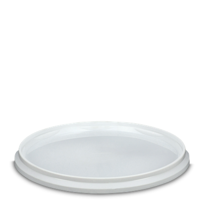 Couvercle pour seaux de 2 et 2,5 litres - PP - blanc - rond