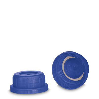 Canister cap - blue - RD 45 thread - UN