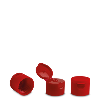 Folding hinge closure PP red 25