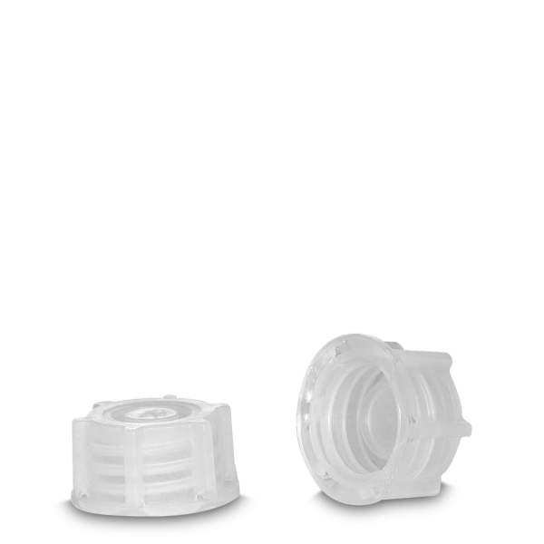 Screw cap LDPE natural RD 18