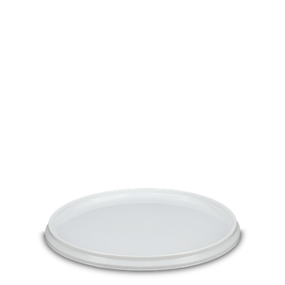 Coperchio per secchi da 5 e 3,6 litri - PP - bianco - rotondo