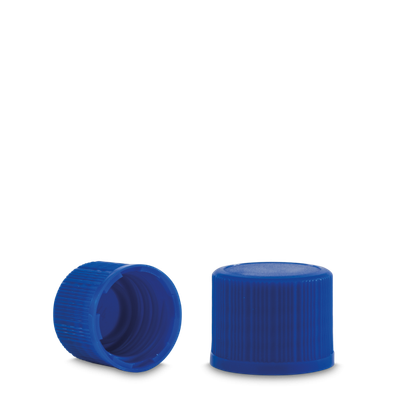Tappo a vite PP blu RD 18