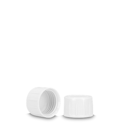 Screw cap thermoset white plate 28
