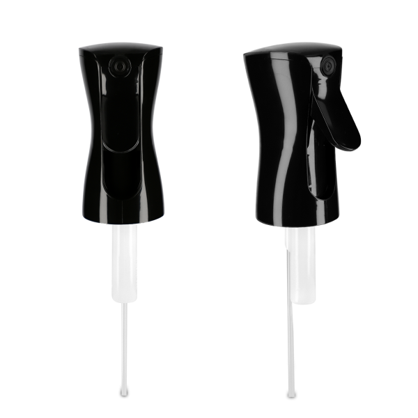 Airless dispenser made of PP/PE - black