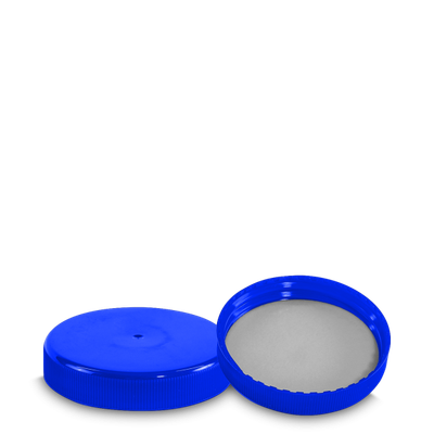 Screw cap for cans PP blue RD 80