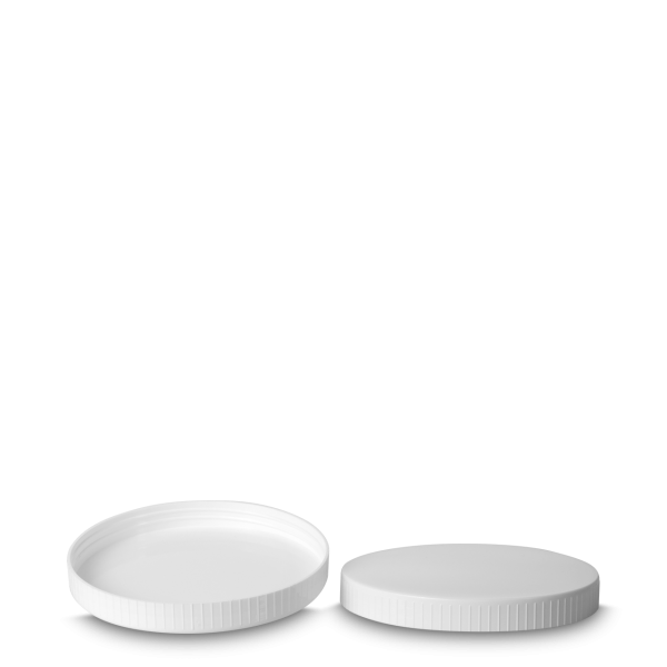 Lid for cans PP white 130