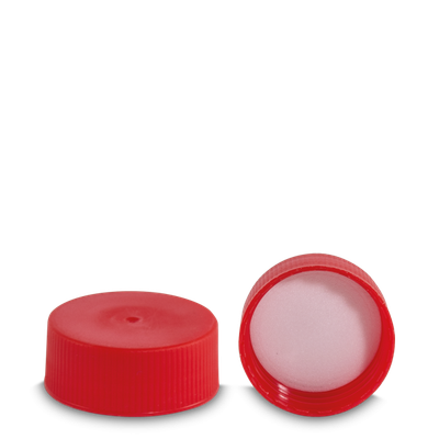 Screw cap PP red RD 40