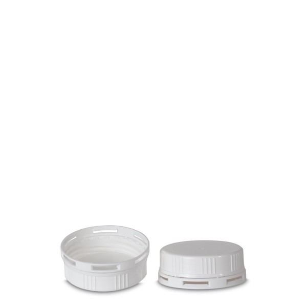 Originality / push &amp; turn HDPE white weight 58 - with EPE insert