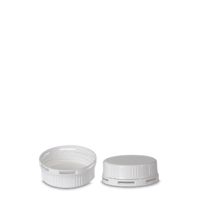 Originality / push &amp; turn HDPE white weight 58 - with EPE insert