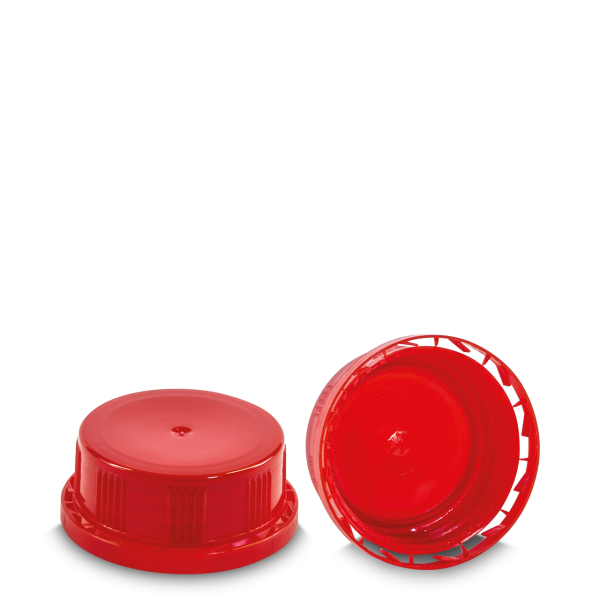 Tamper-evident closure PP red RD 40