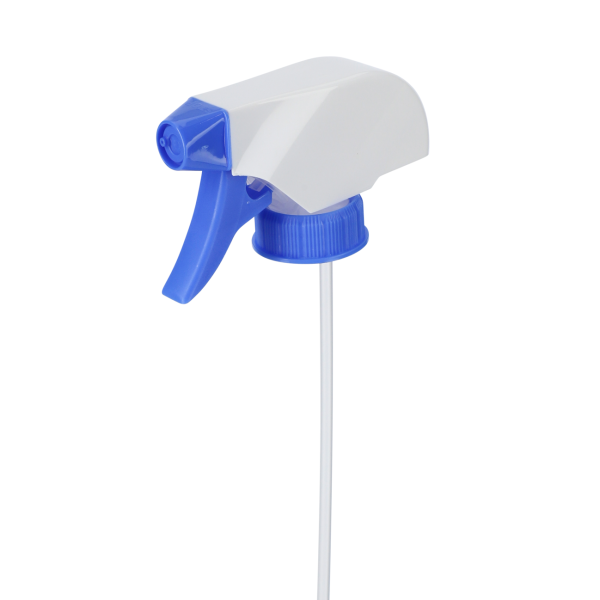 Spray gun - white/blue - RD 28 thread - 278mm