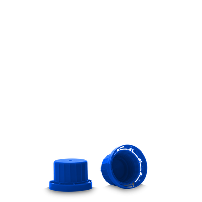 Chiusura antimanomissione PP blu OV 28