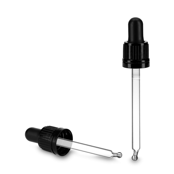 Pipette cap - black - PP - OV 18