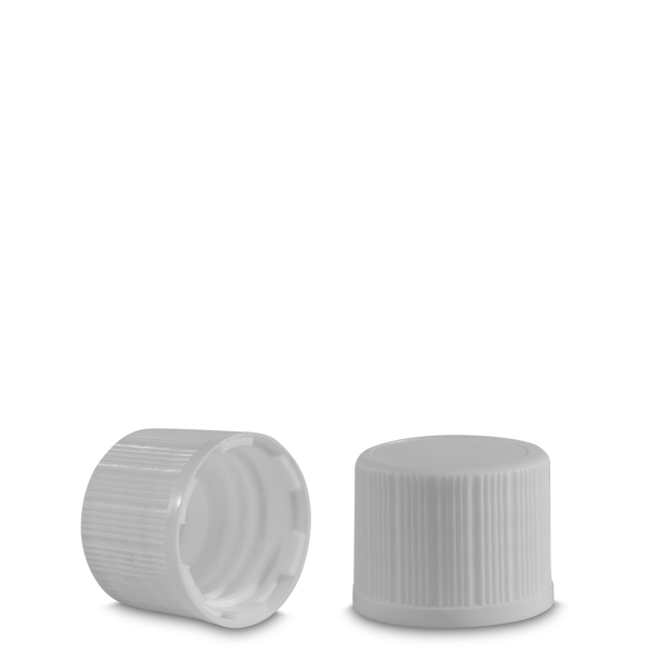 Screw cap PP white RD 18
