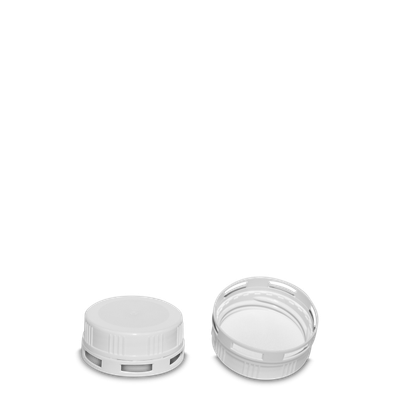 Originalité / push &amp; turn HDPE blanc poids 43 - avec insert EPE