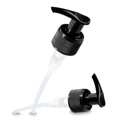 Cream dispenser - black - thread 28/410 - 100mm