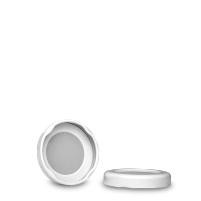 Twist-off lid tinplate white TO 43