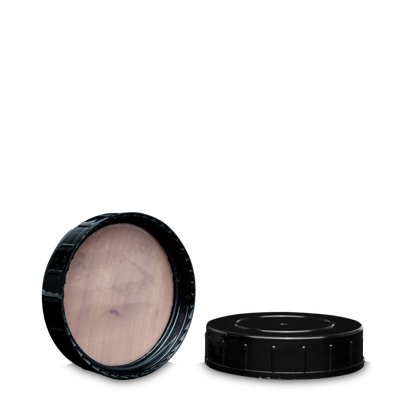 Screw cap PP black GL 68 - with PTFE insert