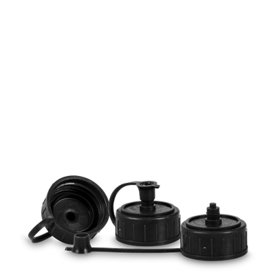 Tappo spray - nero - LDPE - RD 32