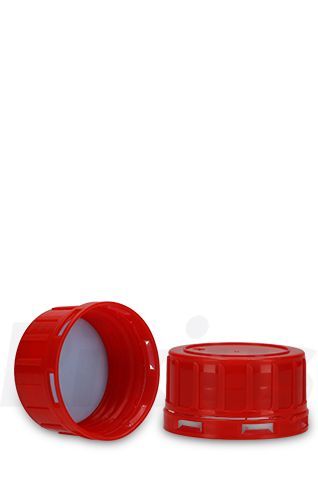 Tamper evident closure PP red GL 60