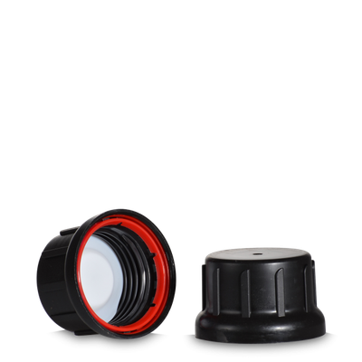 Tapón de rosca PP negro GL 45