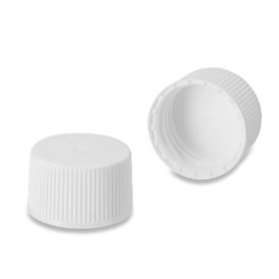 Tapón de rosca PP blanco RD 25 - con inserto de EPE